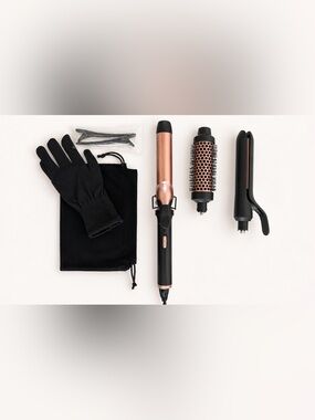 Wavytalk 3-1 curling wand set -multi curl